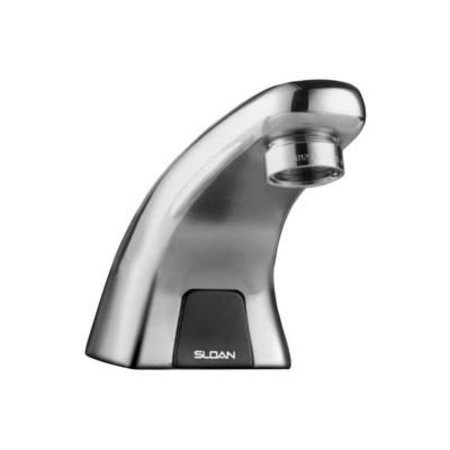 SLOAN SloanÂ ETF610 Sensor Activated Brass Faucet, Below Deck Thermo, Plug Adapter, 0.5 GPM, Chrome 3365269BT